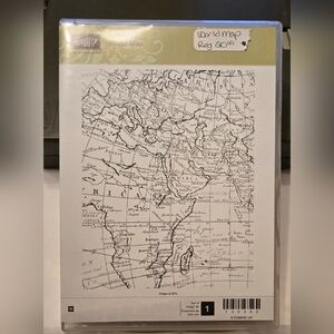Stampin' Up! World Map Stamp